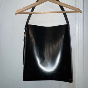 J.Crew Women's Edie Italian Leather Bucket Bag